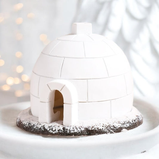 Winter Igloo Incense Cone Burner