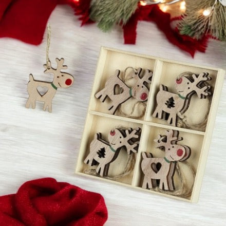 Hanging Reindeer Decorations