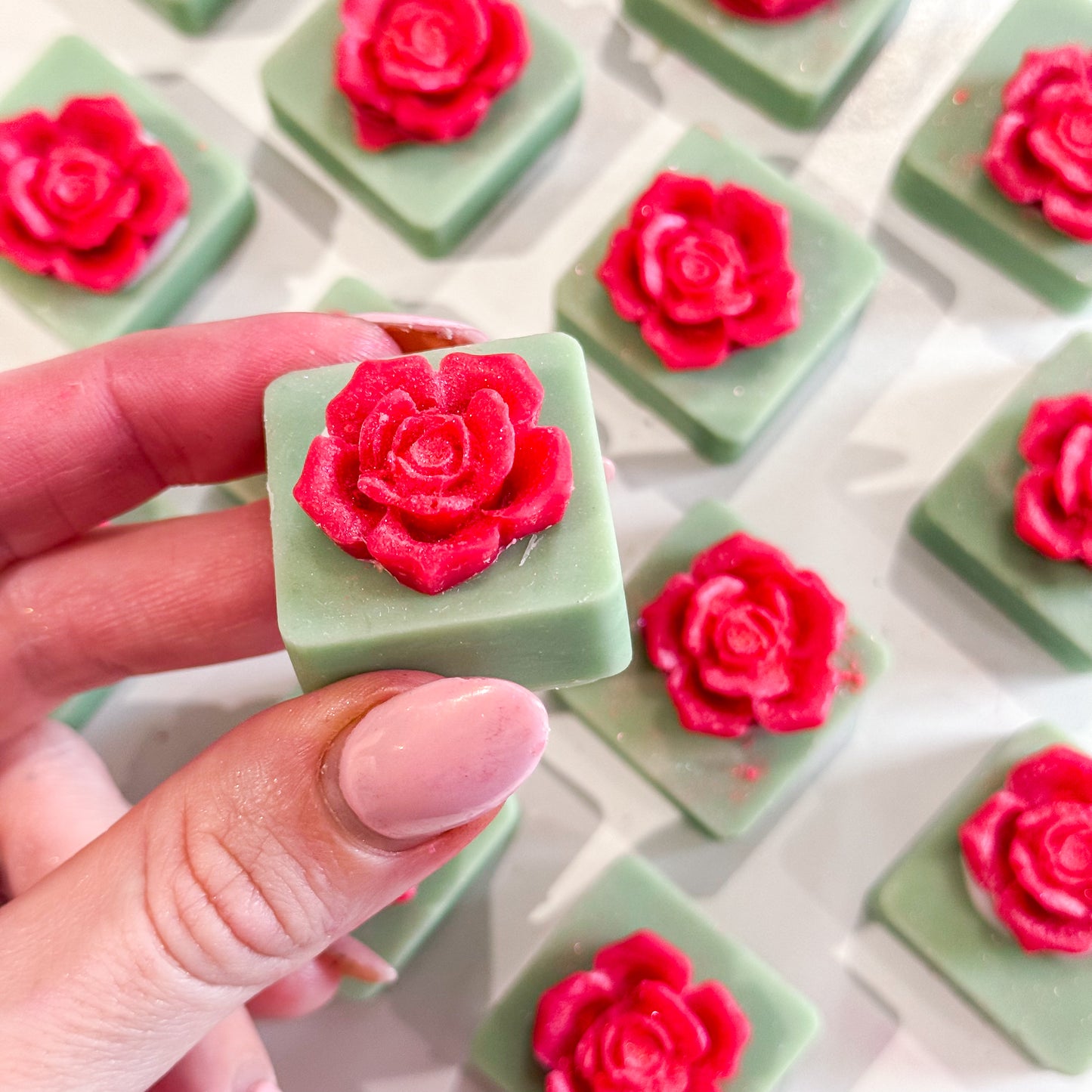 Enchanted Rose Wax Slab